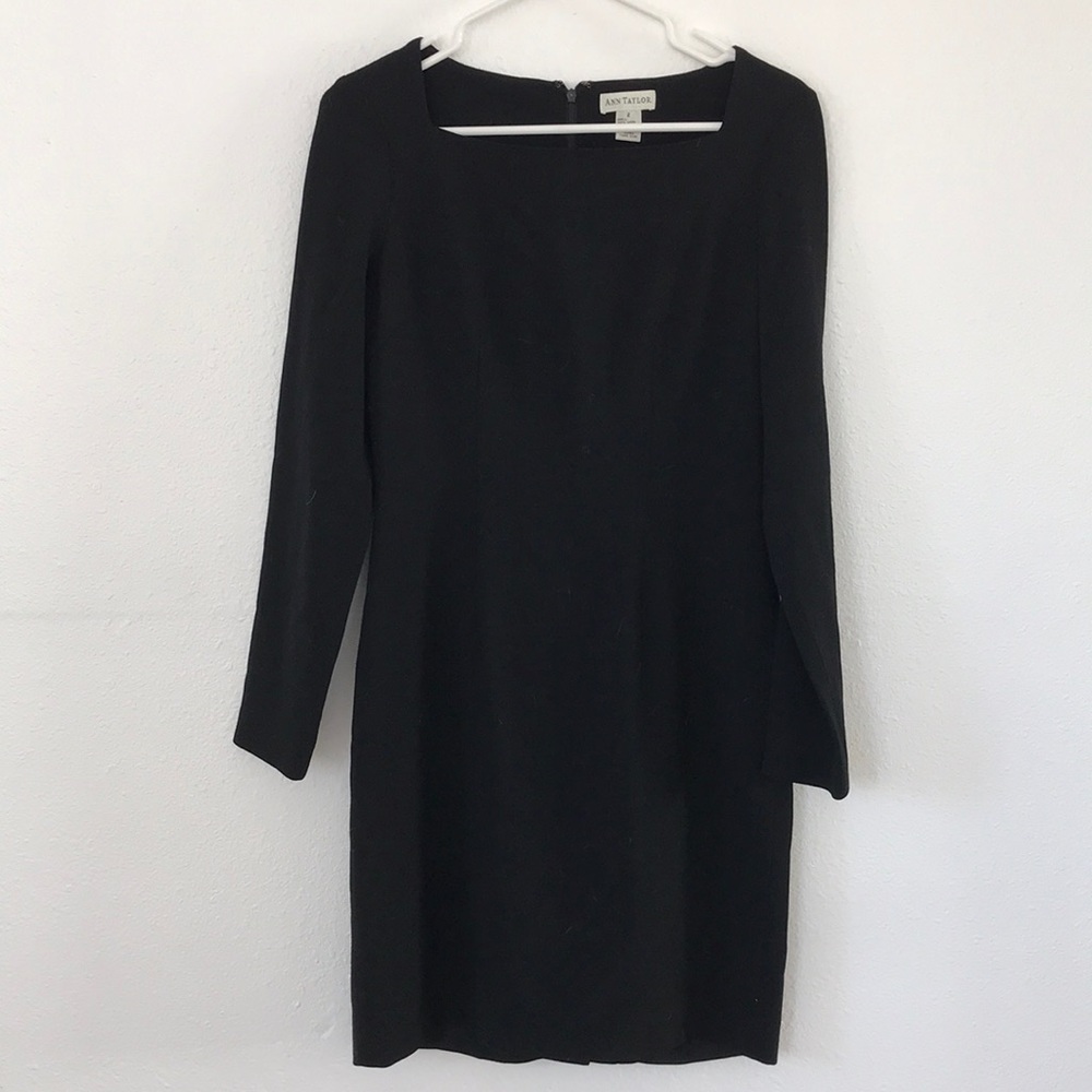formal black dress